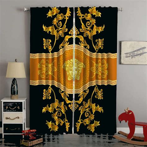 versace home vendita on line|versace curtains for living room.